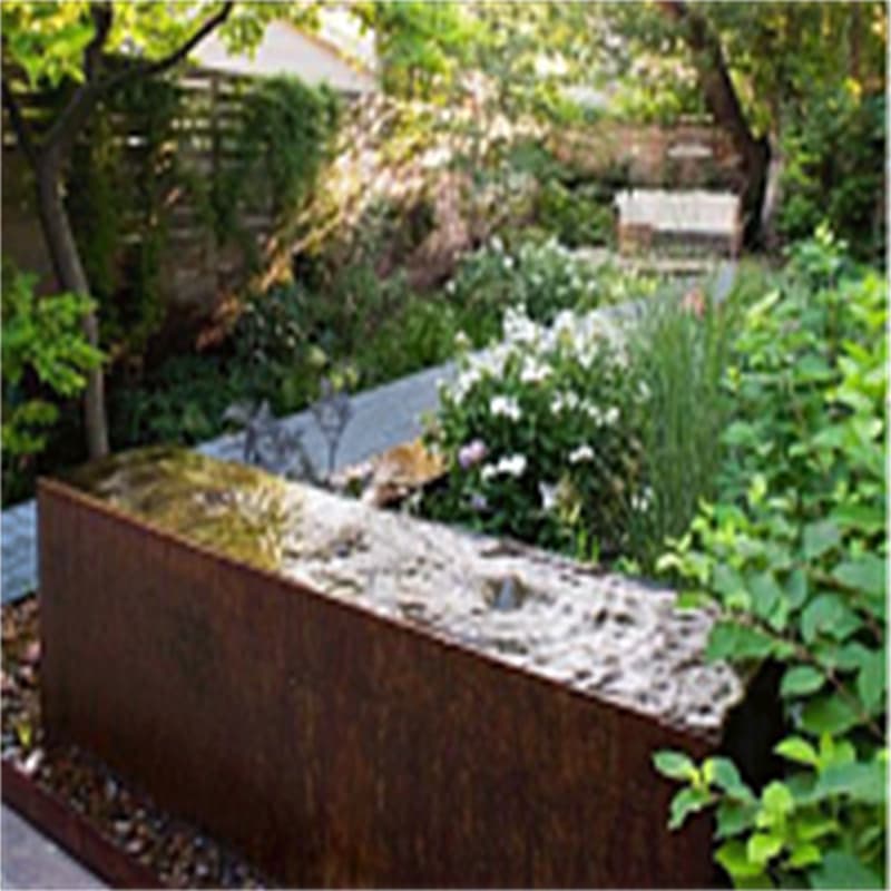 European Style Corten Water Feature Factory